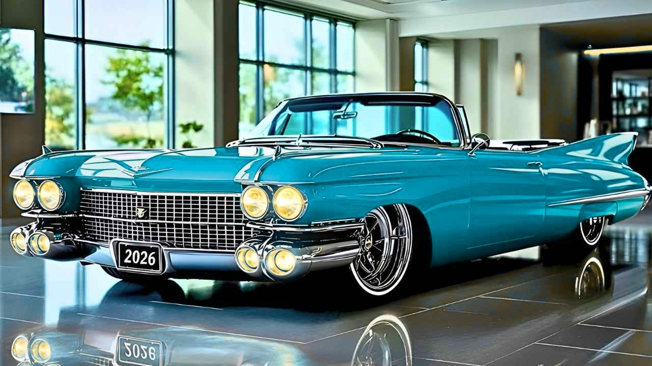 2026 Cadillac Series 62 Unveiled – Classic American Luxury Reimagined with Modern Design, Tech, and Performance