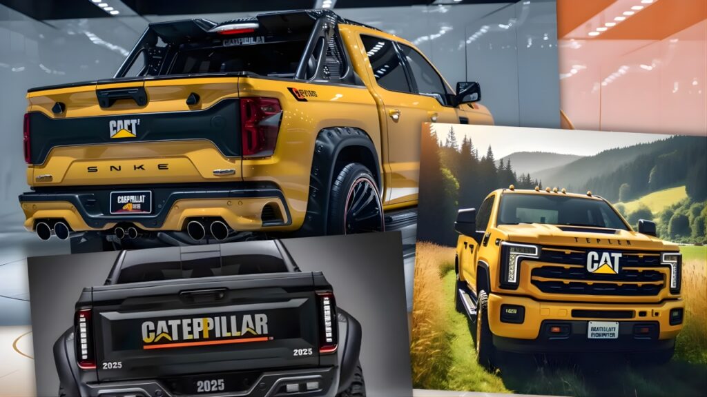 2026 Caterpillar Pickup Truck Unveiled – Heavy Duty Power, Futuristic Design & CAT’s First Consumer Pickup