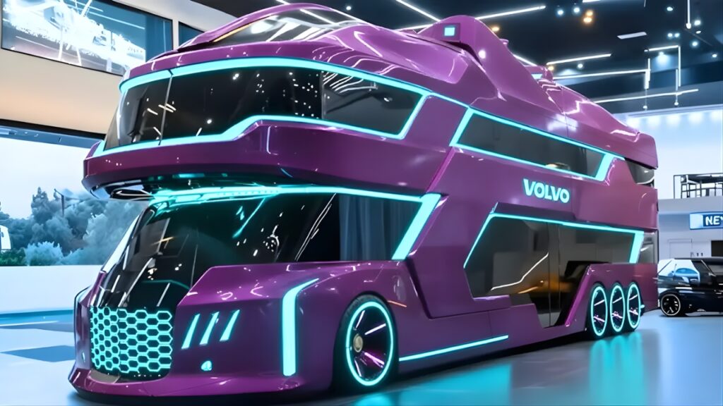 2026 Volvo Motorhome Unveiled – Luxury Boutique Hotel on Wheels 600km EV Range and Premium Interiors Overview