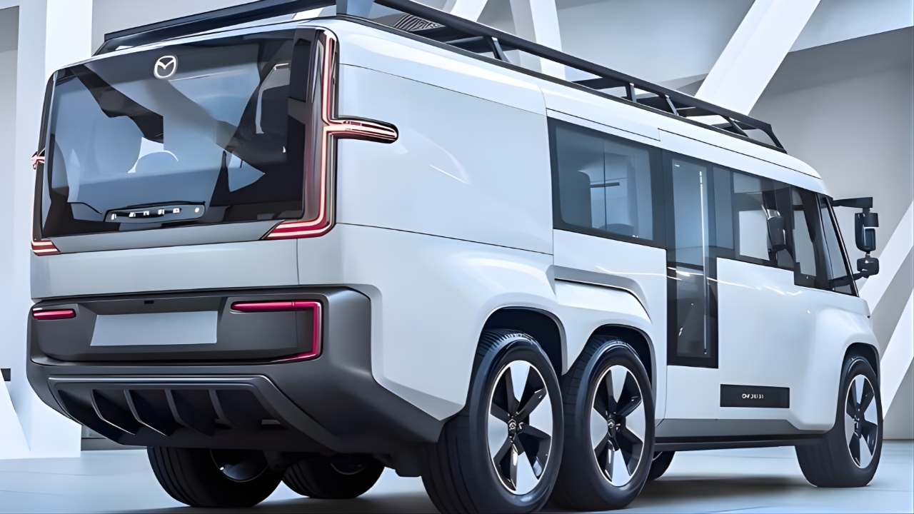 2026 Mazda Motor Home Camper Van : Luxury Electric RV with Futuristic Features and Ultimate Comfort